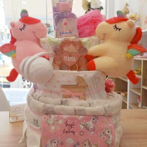 Diaper cake Μονόκεροι