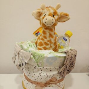 Diaper cake Καμηλοπάρδαλη