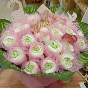Baby bouquet Ροζ